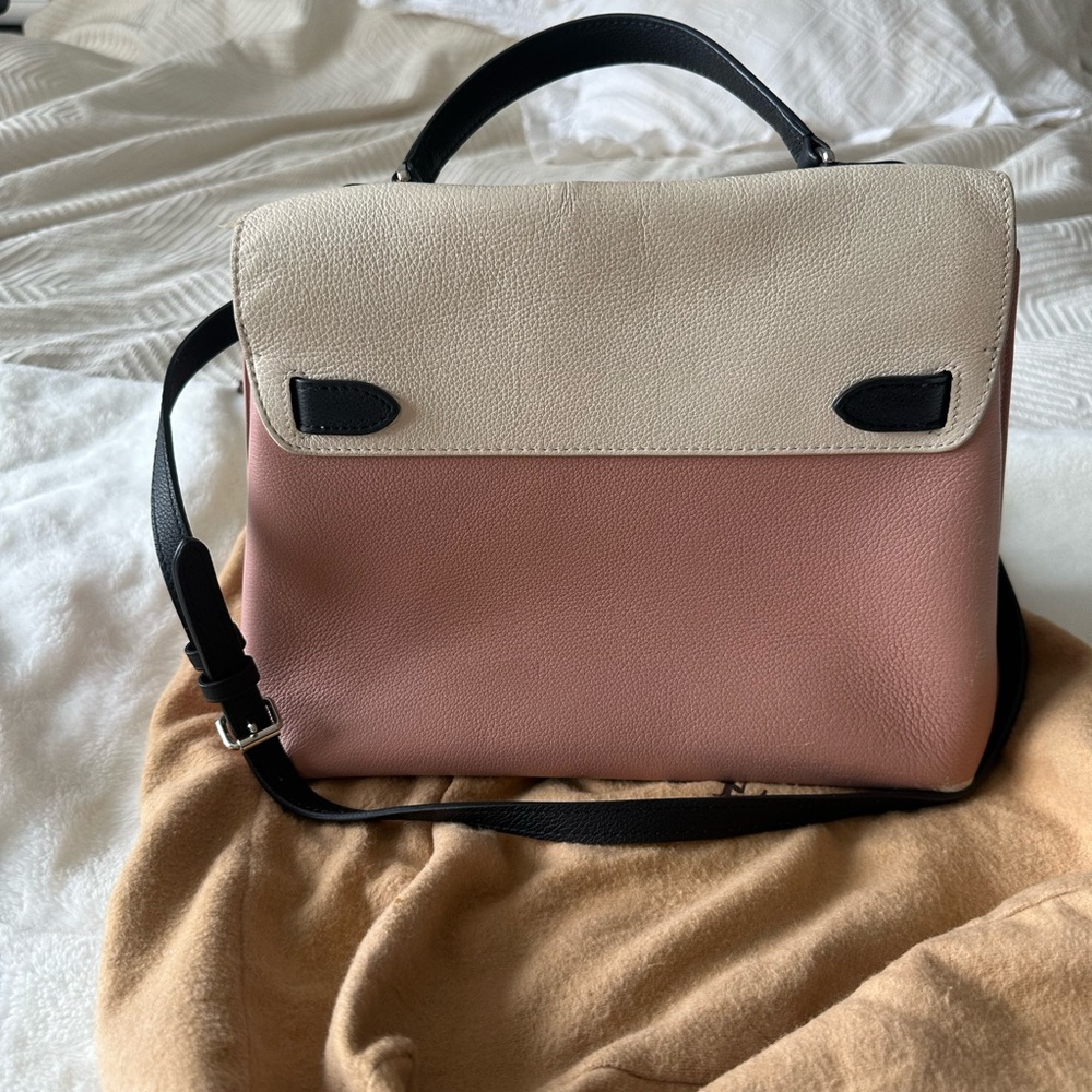 Louis Vuitton LockMe Ever MM Two Way Rose, Black, Cream Shoulder Bag - Picture 9 of 14